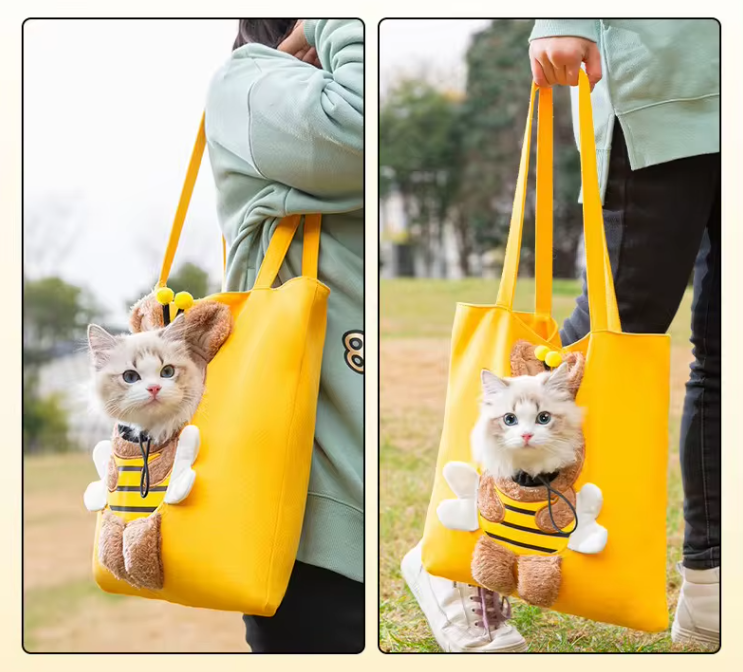 Sadikhoff™ - Bee Out Cute Canvas Bag