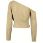 Aria | Asymmetrical Neck Sweater