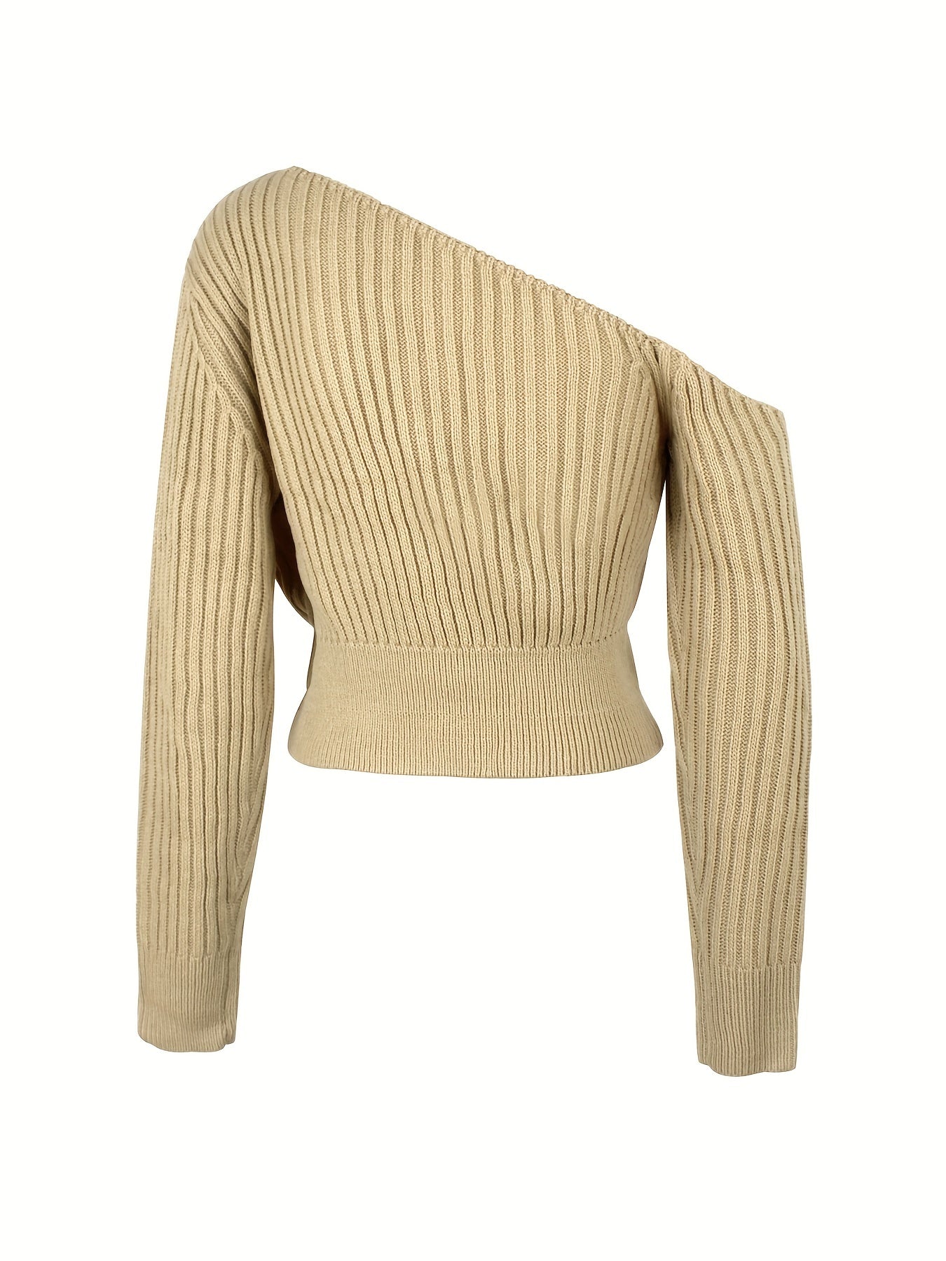 Aria | Asymmetrical Neck Sweater