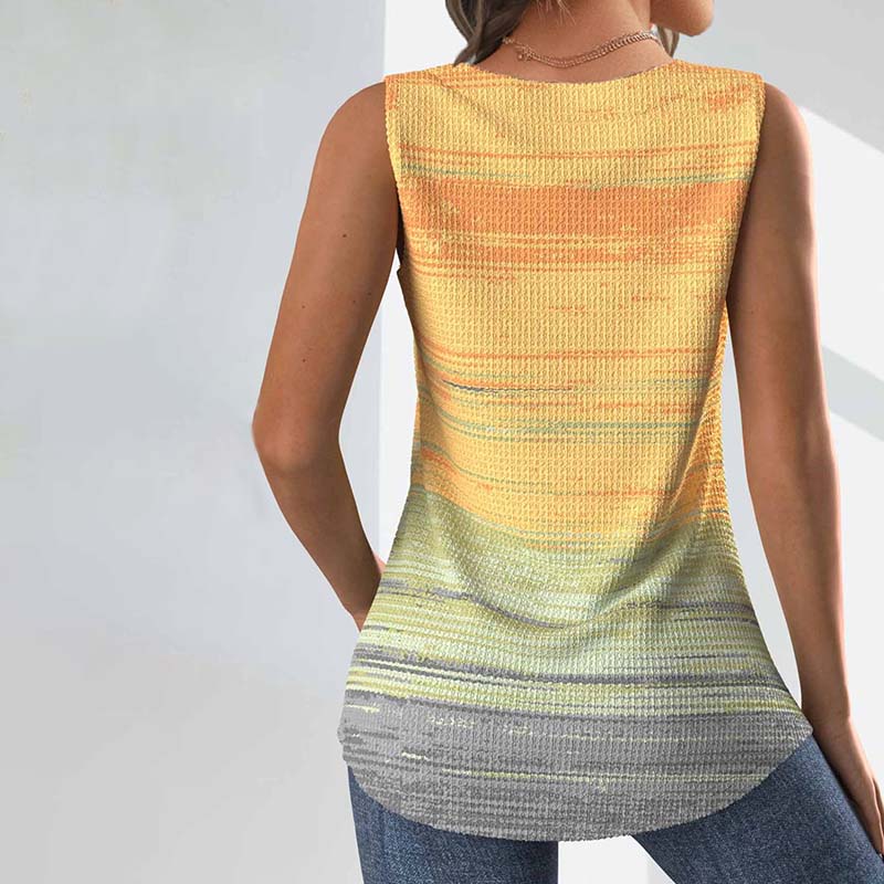 Casual Gradient Tank Top