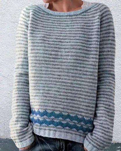 GAINA - STRIPED SWEATER