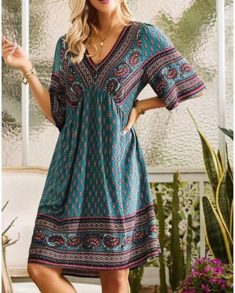 DAENIS - CASUAL VACATION DRESS