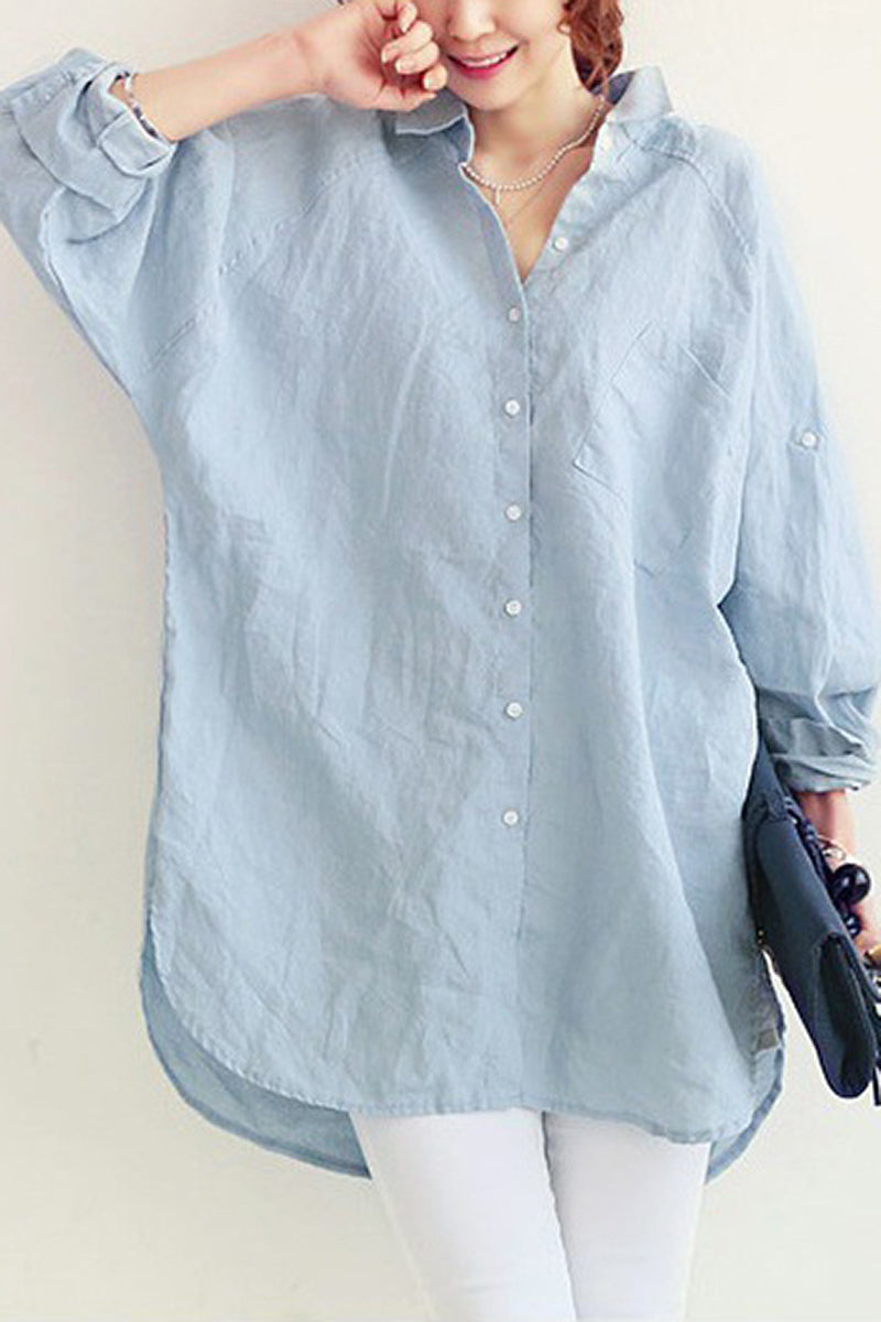 Kate | Oversized Linen Shirt