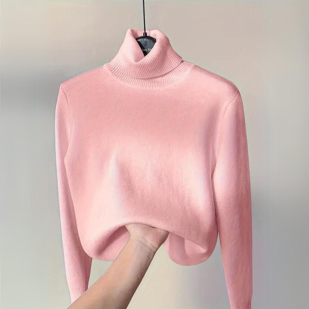 Rebecca - Turtleneck Pullover Thermal Sweater