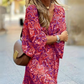 Suni - Sunset Serenade Boho Dress