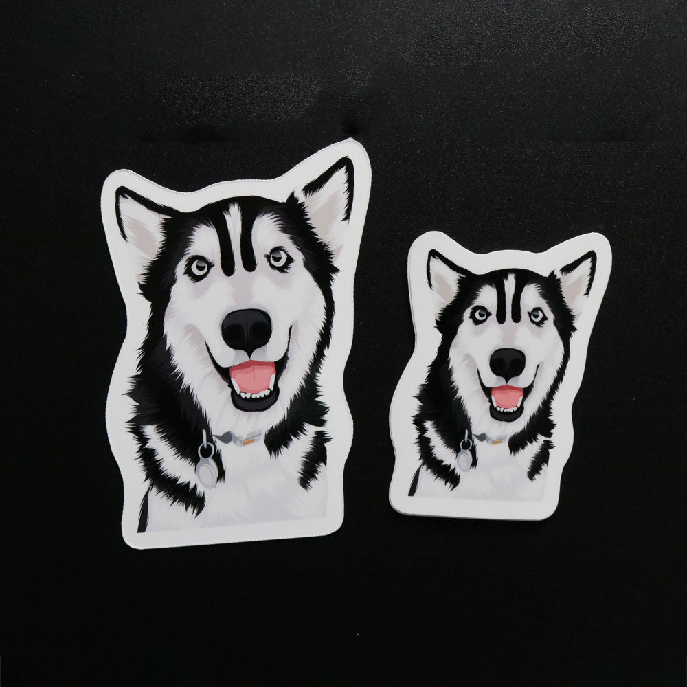 Sadikhoff ™ - Personalized Dog Face Stickers