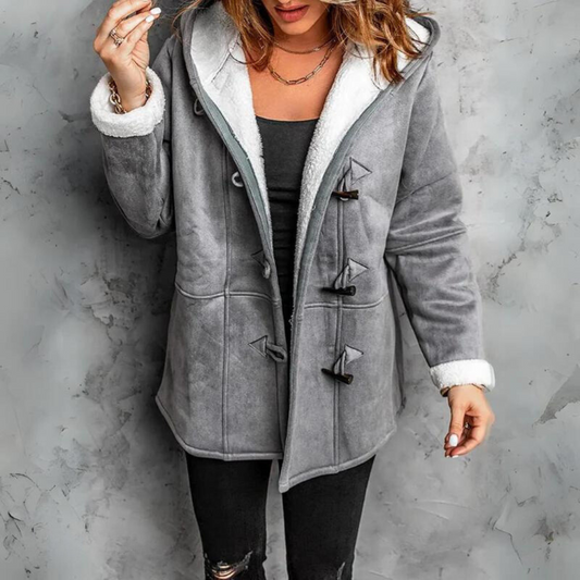 Amanda - Stylish Fur Lined Coat