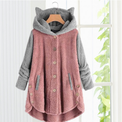 Cat Ears Hooded Coat