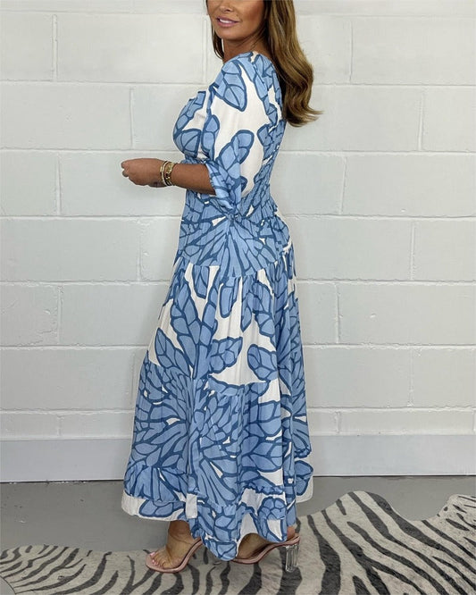 SABRINA - PRINTED MAXI DRESS