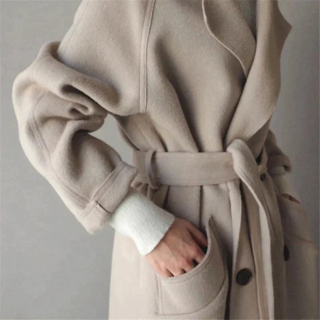 Acelya - Long Wool Overcoat