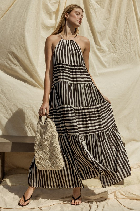 COVE STRIPE MAXI DRESS