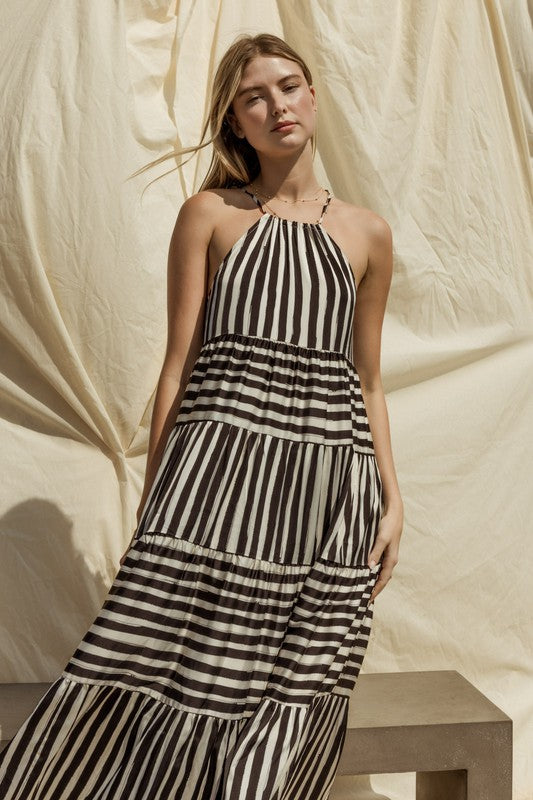 COVE STRIPE MAXI DRESS