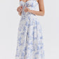 SWEETHEART FLORAL MIDI DRESS