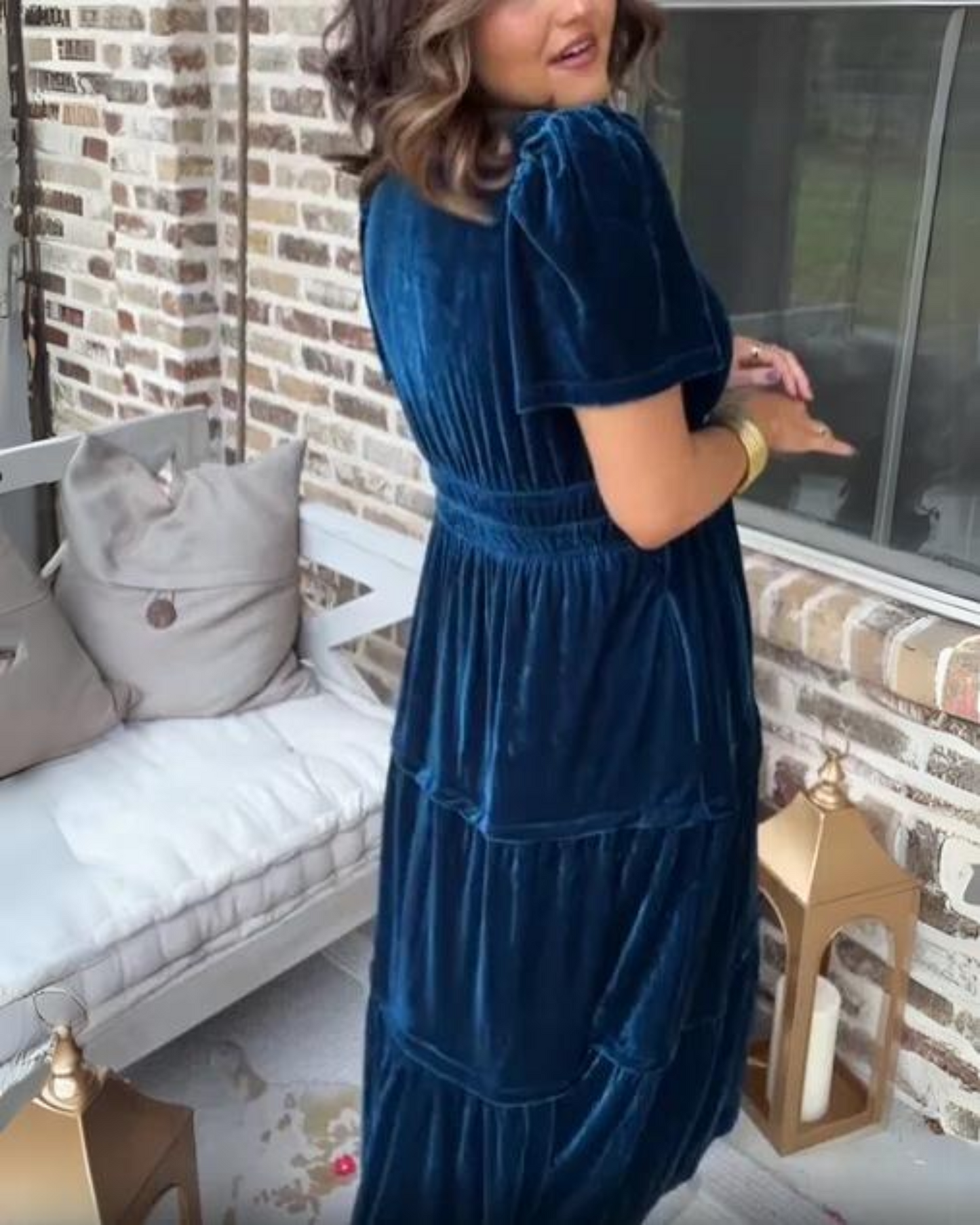 LALI - VELVET MAXI DRESS