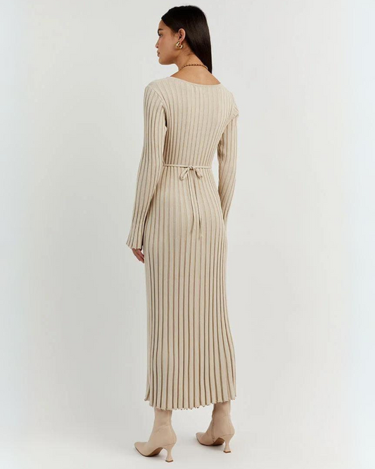 ANTHEA - KNITTED MIDI DRESS