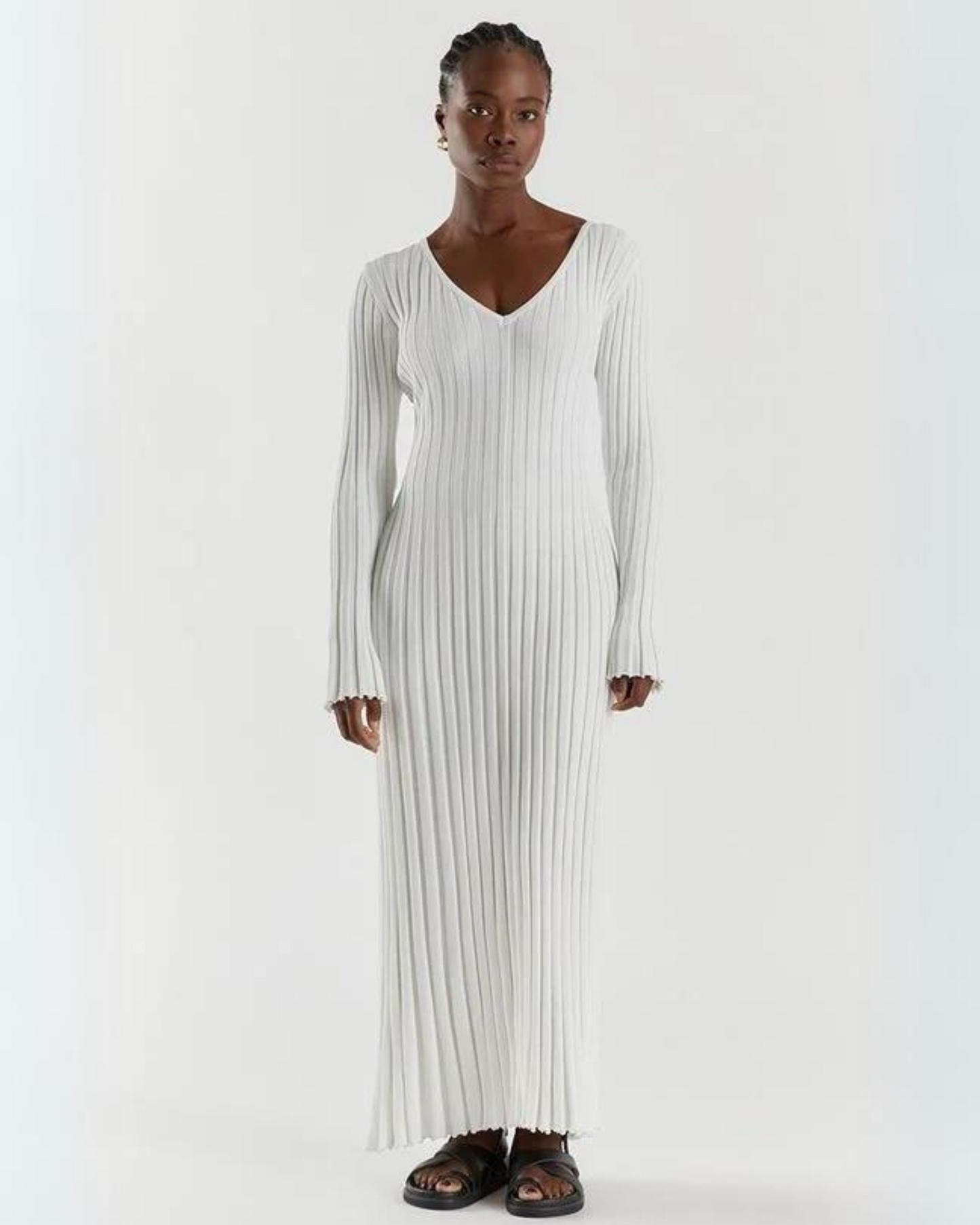 ANTHEA - KNITTED MIDI DRESS