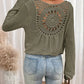 Mia Knitted Mandala Back Top