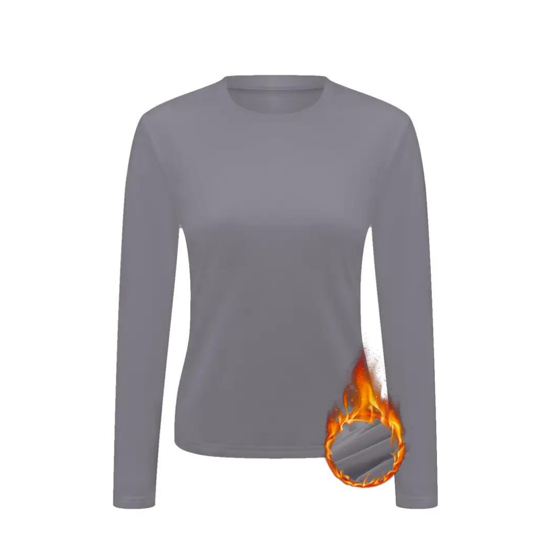 Alycia's Thermal Heat Tech Crew Neck Shirt