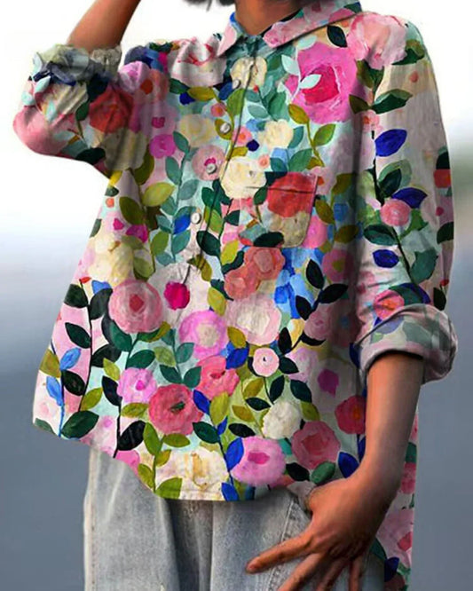 MARIA™ - BLOUSE WITH FLORAL PRINT