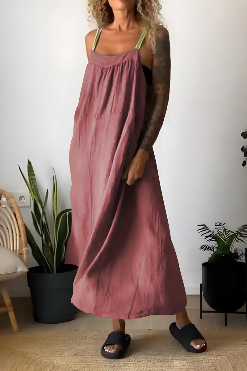 AURORA™ | CASUAL LINEN RETRO SUMMER DRESS