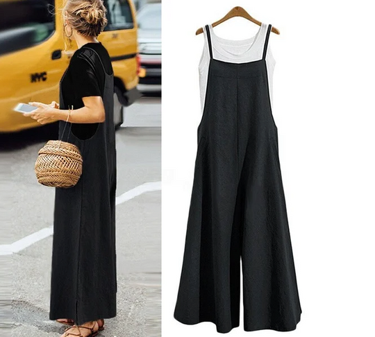 NATALIE | CASUAL SLEEVELESS OVERSIZE JUMPSUIT