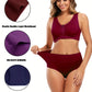 Delphine | Seamless firm briefs set