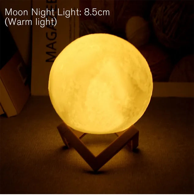 🌕 Moon Lamp LED Night Light