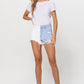 ALEXA HIGH WAIST COLOR BLOCKING SHORTS