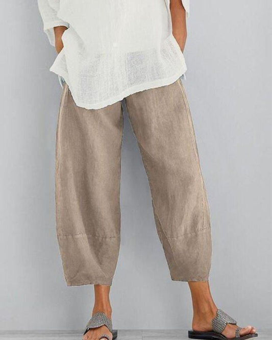 SELNA - CASUAL LINEN PANTS