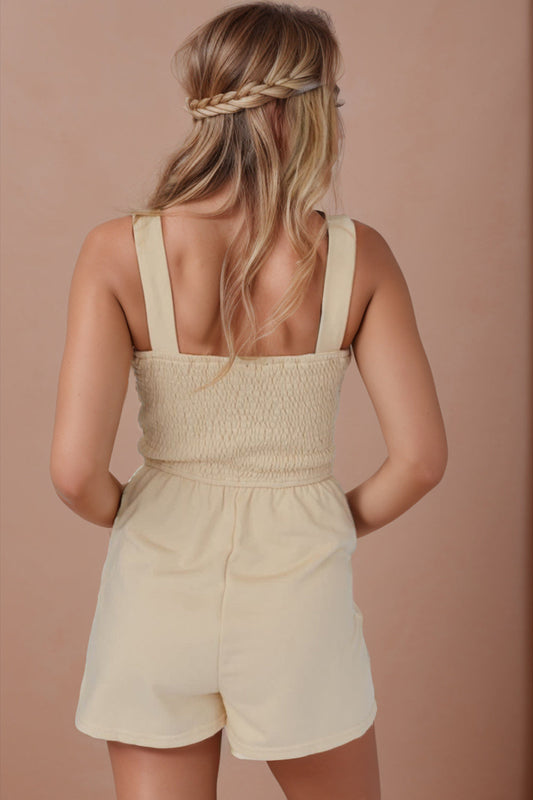 BRAELYN SQUARE NECK ROMPER