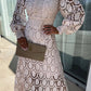 Charlize Chic Lace Dress