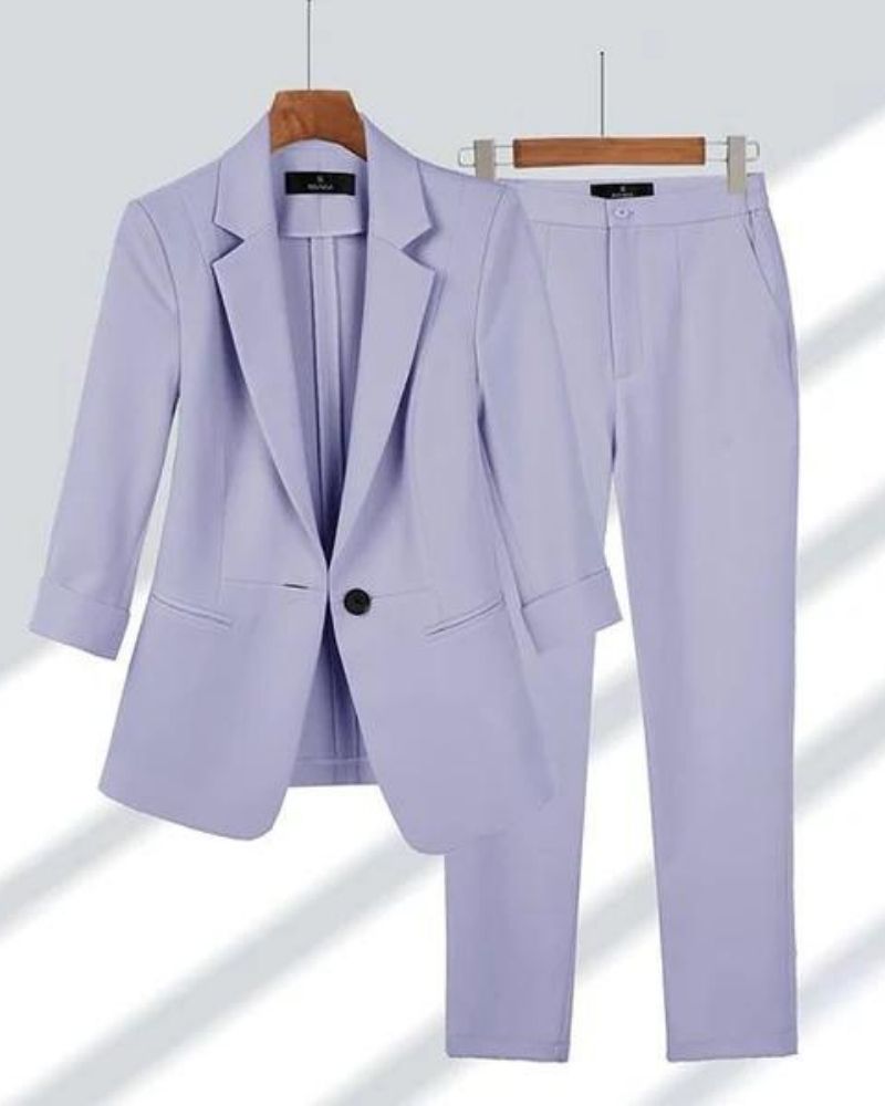 NAOMI - BLAZER AND PANTS SET