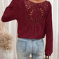 Mia Knitted Mandala Back Top