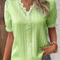 Rachael V-Neck Short Sleeve Shirt