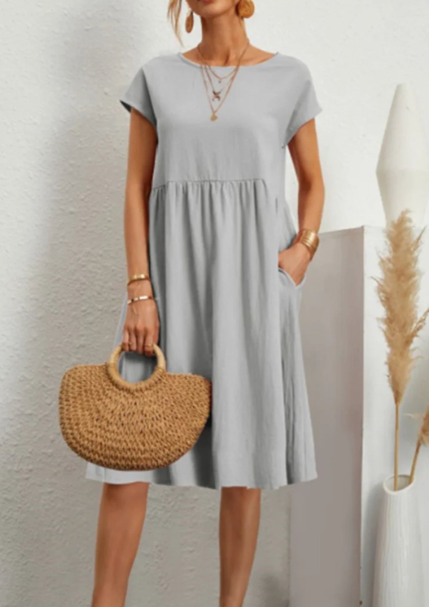 Roxanna Short Sleeve Dress