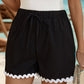 ELARA CONTRAST TRIM SHORTS