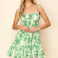 PALM PRINT SUMMER DRESS