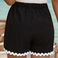 ELARA CONTRAST TRIM SHORTS