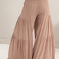 TESA WIDE LEG TIE FRONT PANTS