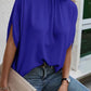 ALISSA TIE BACK BLOUSE