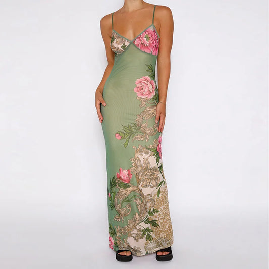 Kathy Floral Bodycon Dress