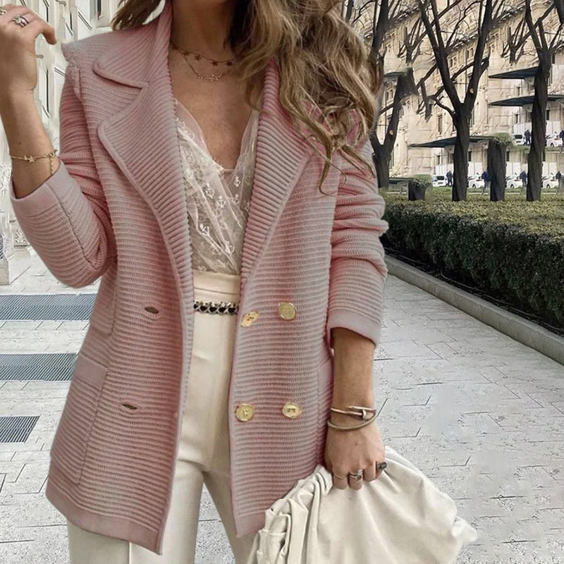 Casual Solid Colour Coat