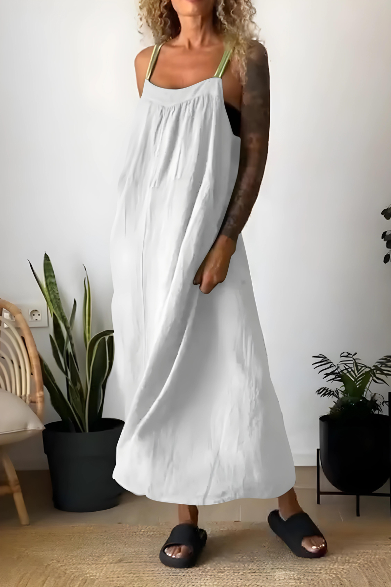 AURORA™ | CASUAL LINEN RETRO SUMMER DRESS