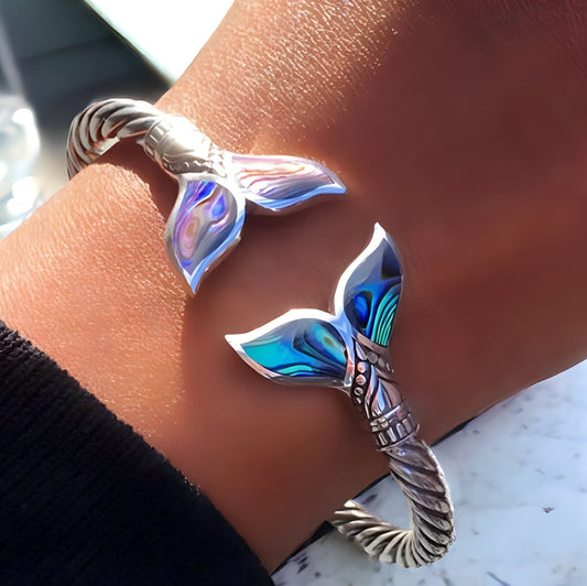 Mermaid Tail Cuff Bracelet