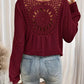 Mia Knitted Mandala Back Top