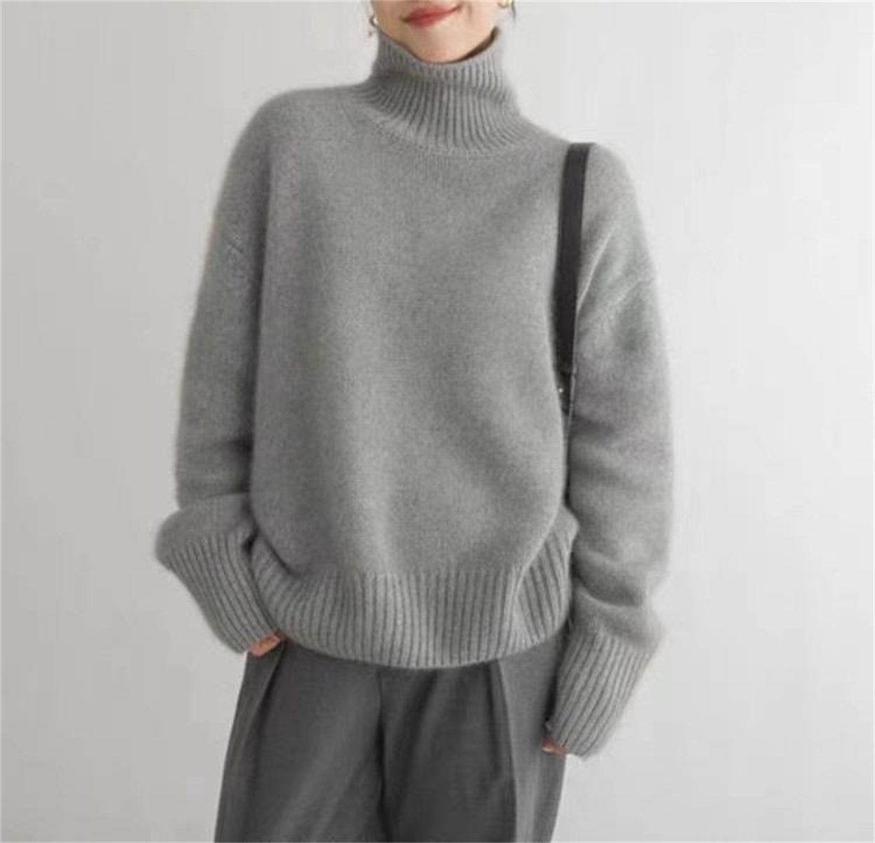 Lin | Rollneck Pullover