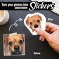 Sadikhoff ™ - Personalized Dog Face Stickers