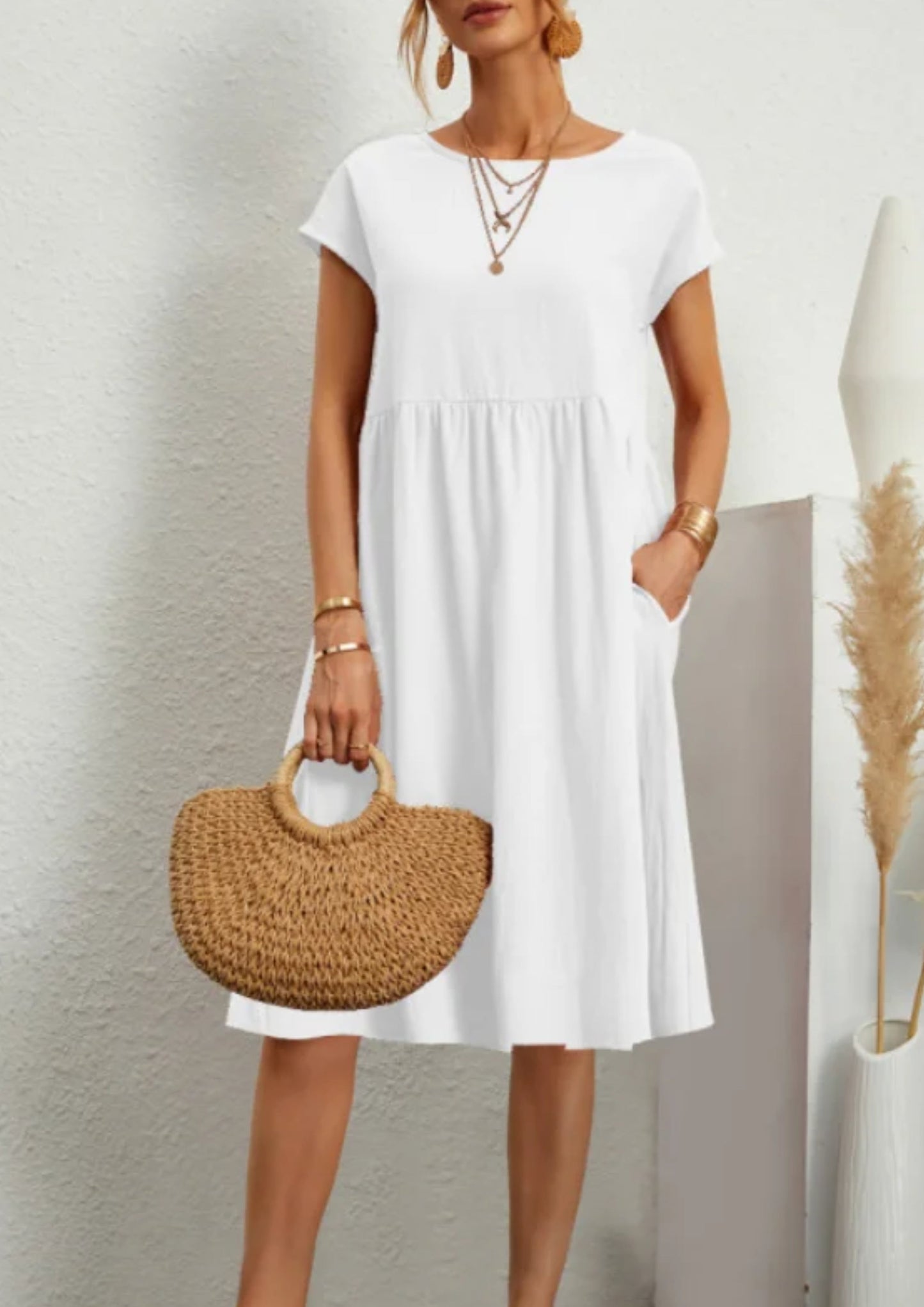 Roxanna Short Sleeve Dress