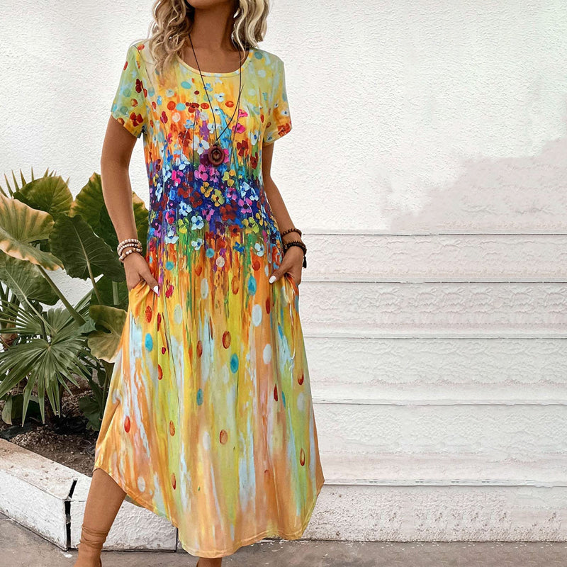 Colourful Bohemian Dress