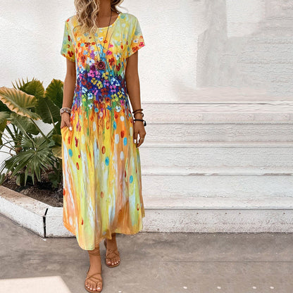 Colourful Bohemian Dress